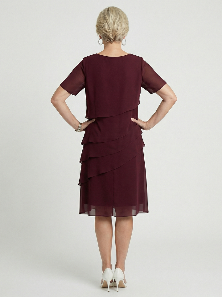 Orson | Robe longueur genou aux lignes douces