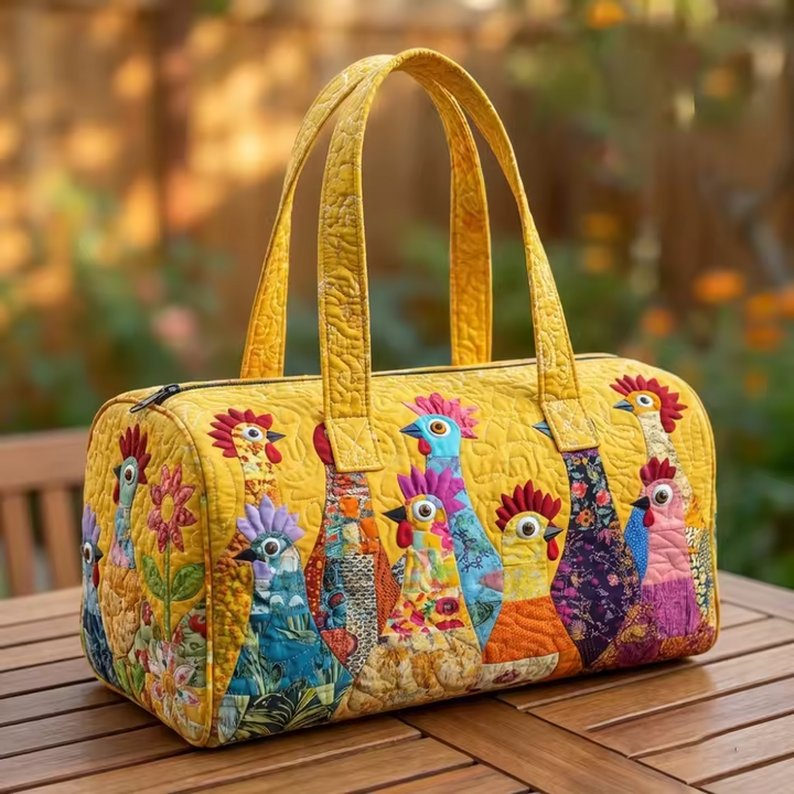 Estelle - Sac de Voyage Artisanal Doux