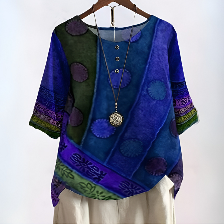Blouse bohème douce et flatteuse