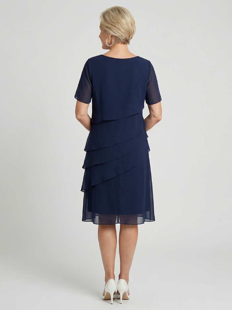 Orson | Robe longueur genou aux lignes douces