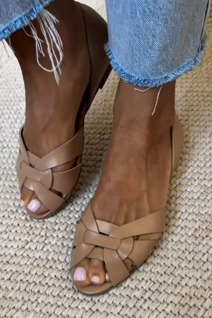 Serafina | Sandales Tressées Classiques