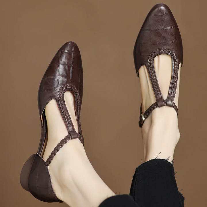 Vivienne | Mary Janes en Cuir