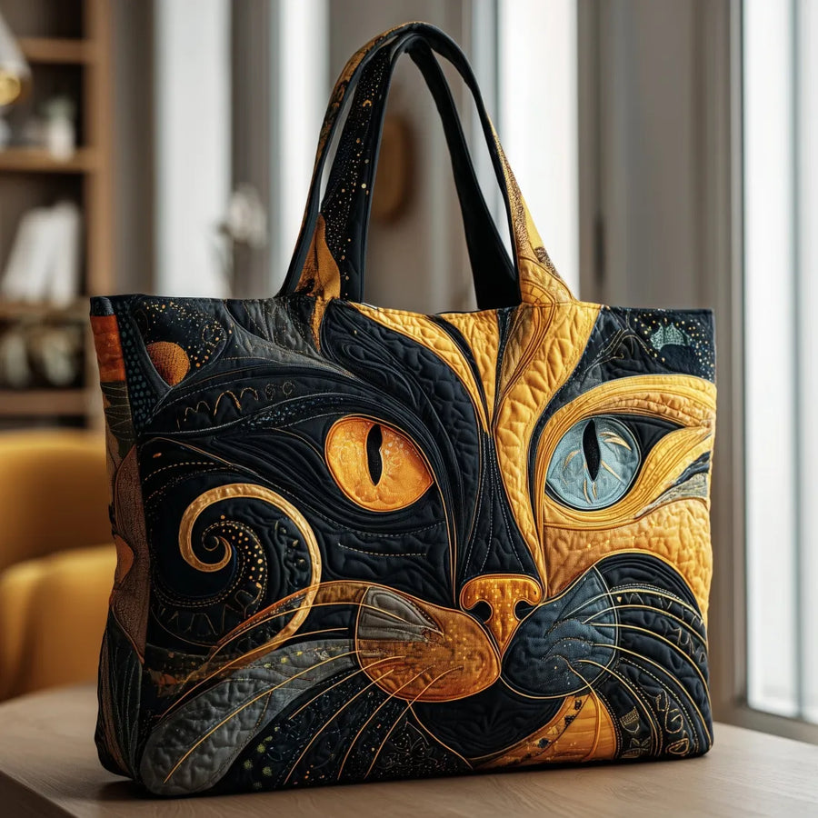 Sac artisanal Chat mystique
