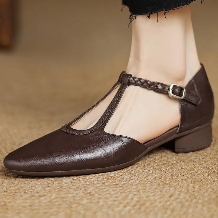 Vivienne | Mary Janes en Cuir