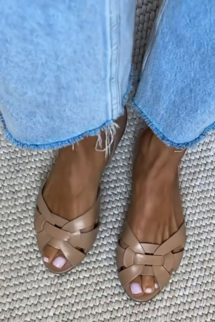 Serafina | Sandales Tressées Classiques