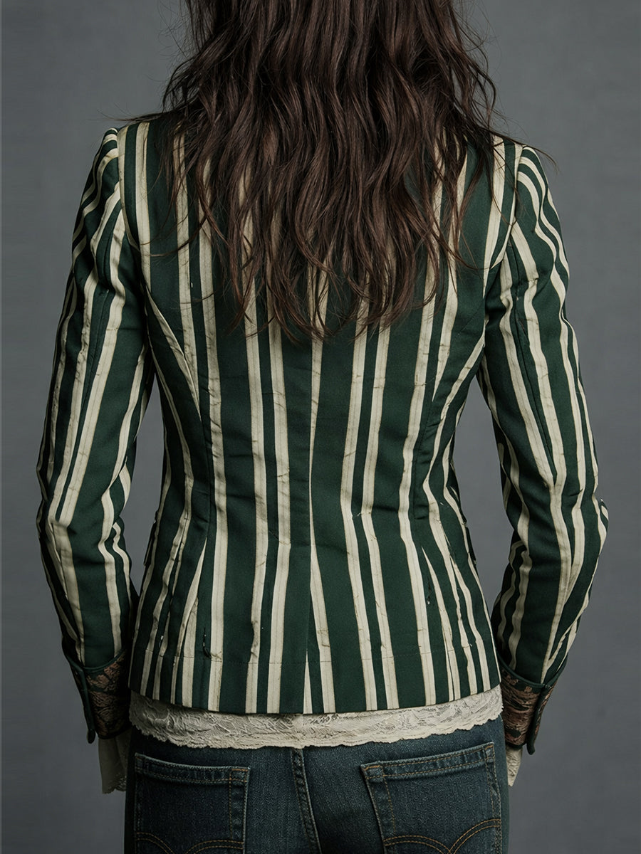 Eden | Blazer Bohème Rayé