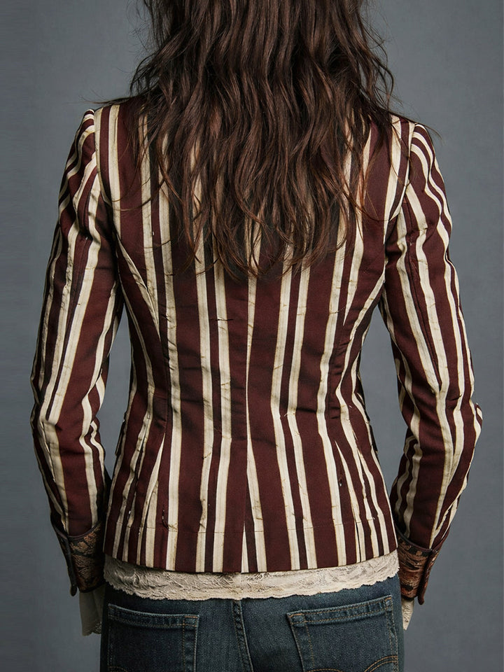Eden | Blazer Bohème Rayé