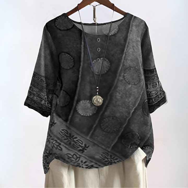 Blouse bohème douce et flatteuse