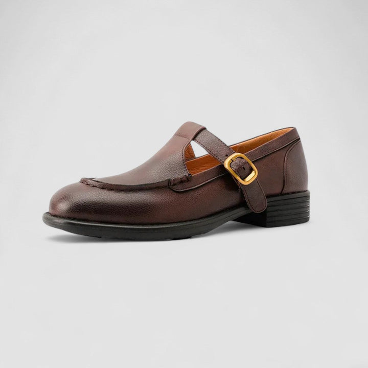 Zhelynne | Chaussures Mary Jane à Bout Carré Orthopédiques
