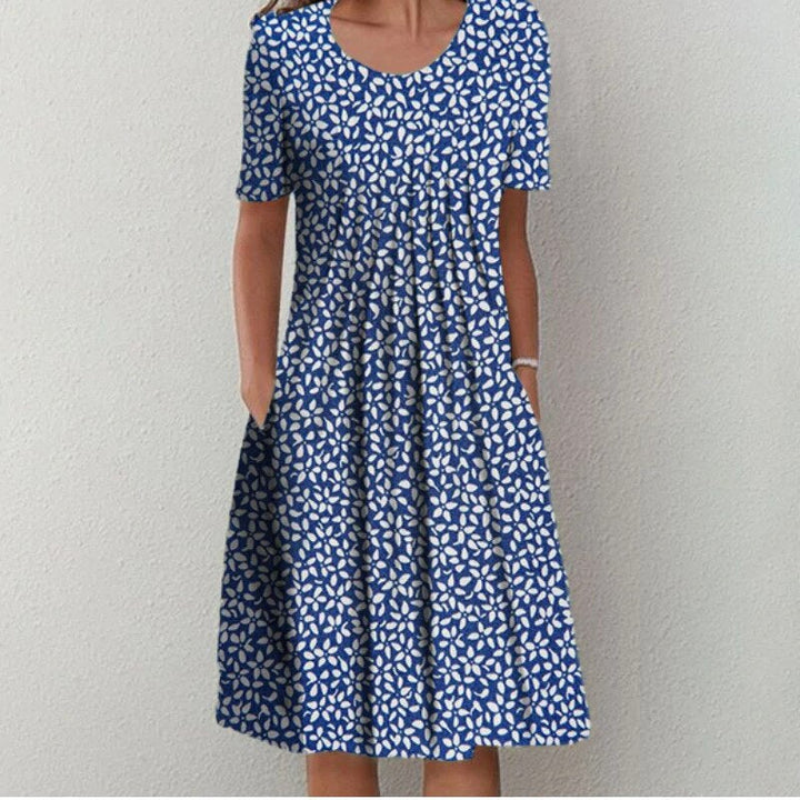 Gigi | Robe en coton avec effet gainant au niveau du ventre