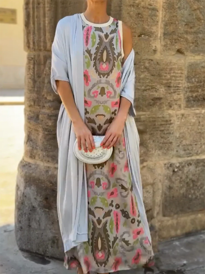 Delly - Robe deux pièces bohème chic