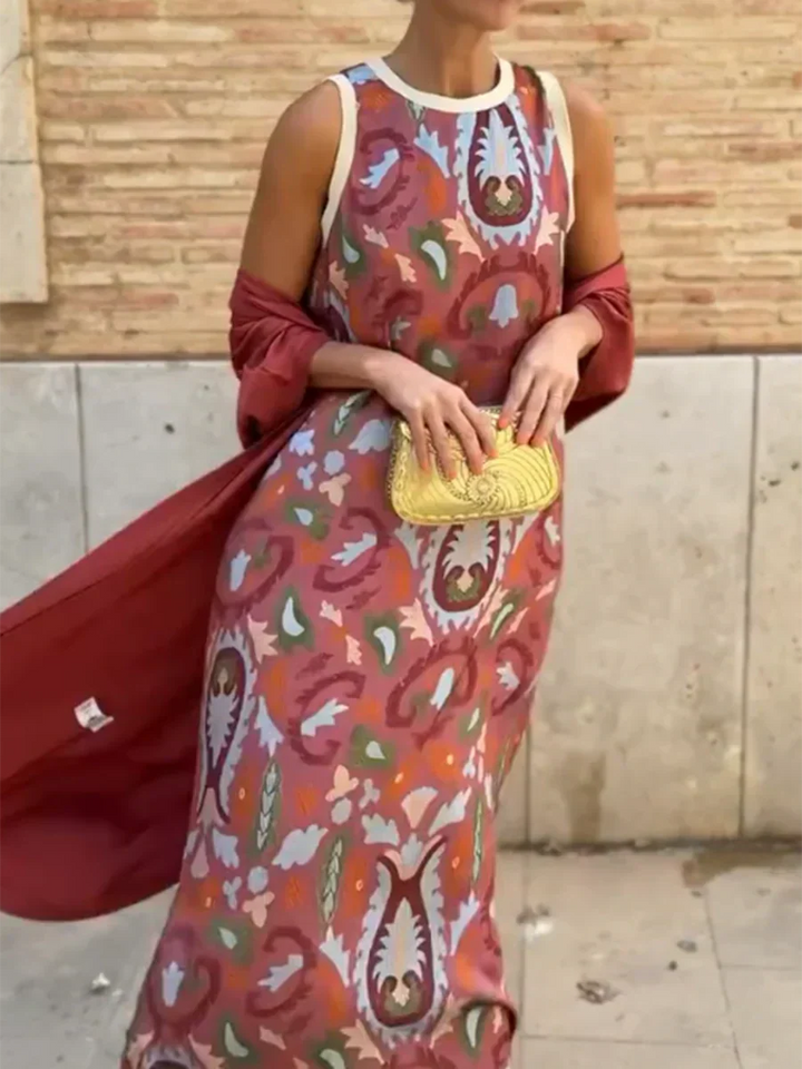 Delly - Robe deux pièces bohème chic