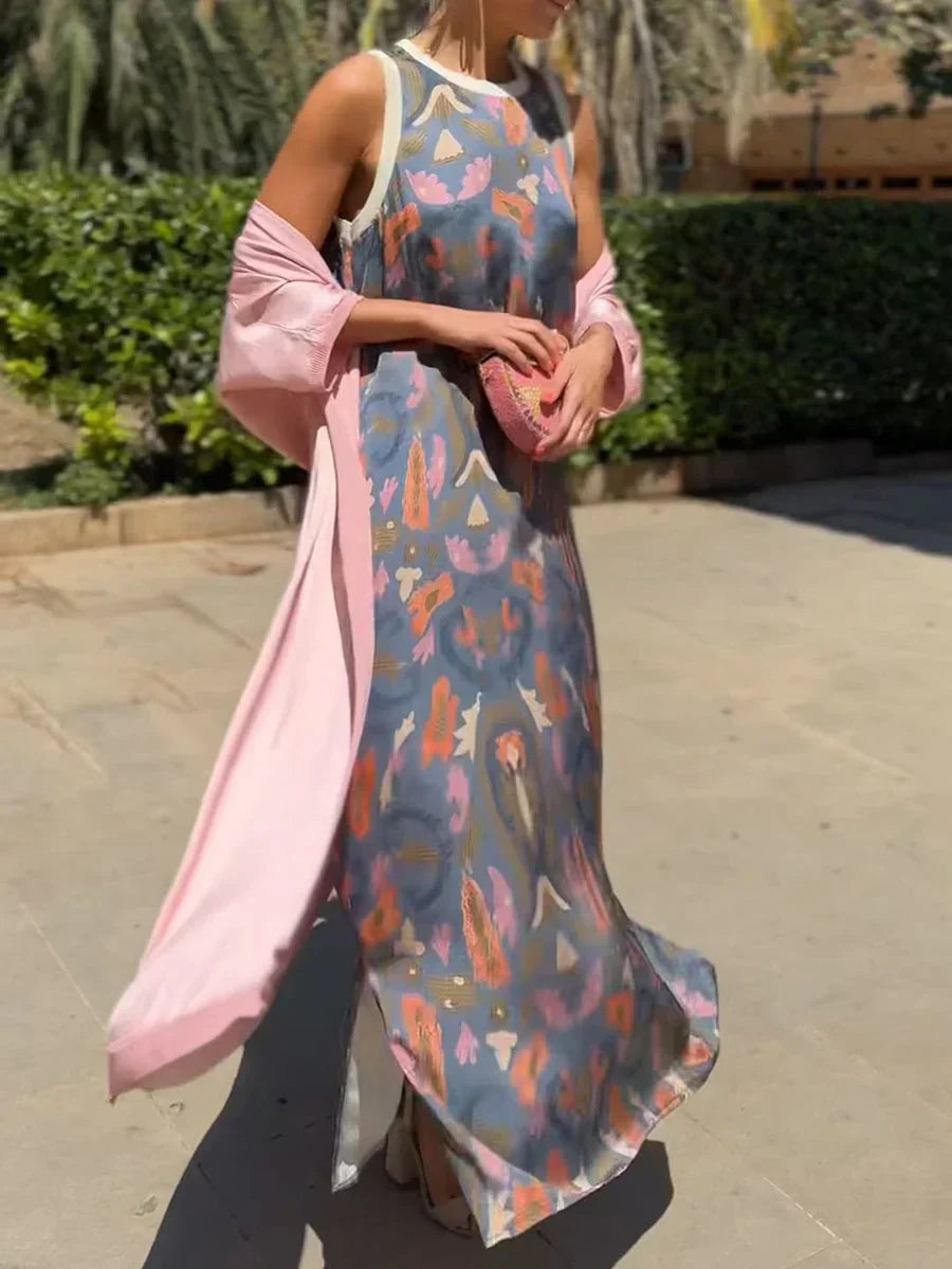 Delly - Robe deux pièces bohème chic