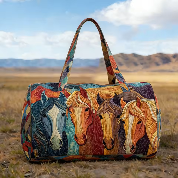 Bernice - Sac de Voyage Artisanal Doux