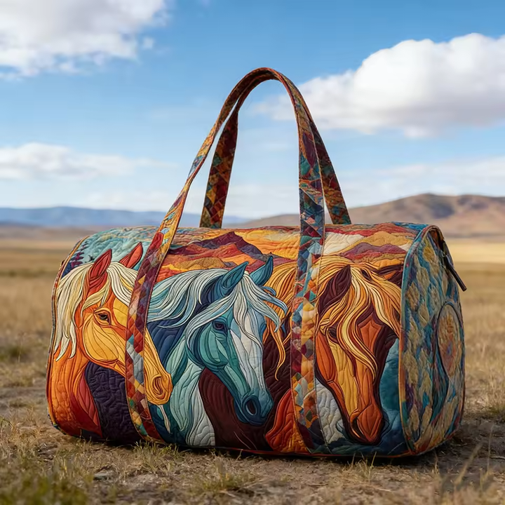 Rowena - Sac de Voyage Artisanal Doux