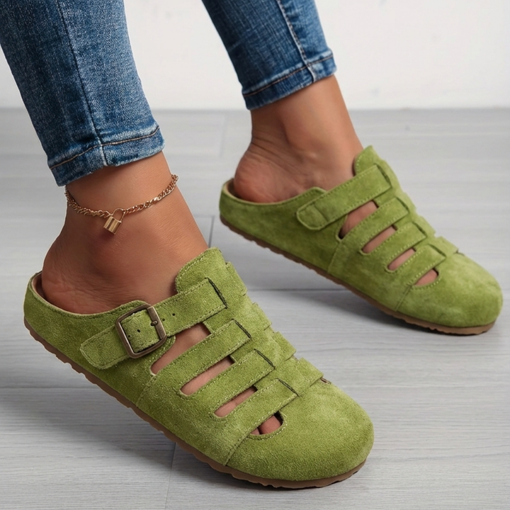 Natty | Mules Glissantes Confortables