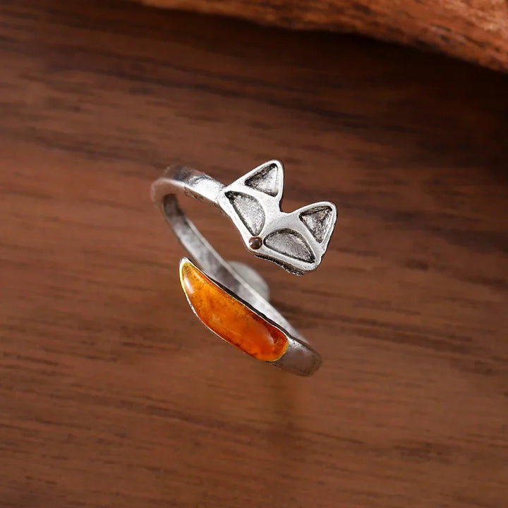 Bague Ajustable Esprit Renard Vintage