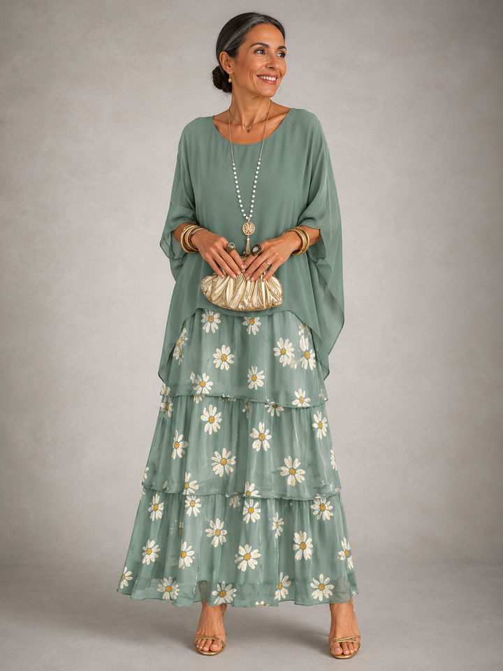 Lara | Robe Maxi Fluide Élégante