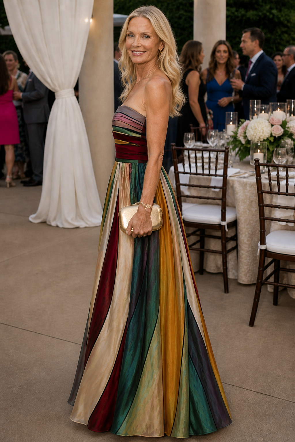 Robe Légère Bustier Ligne A