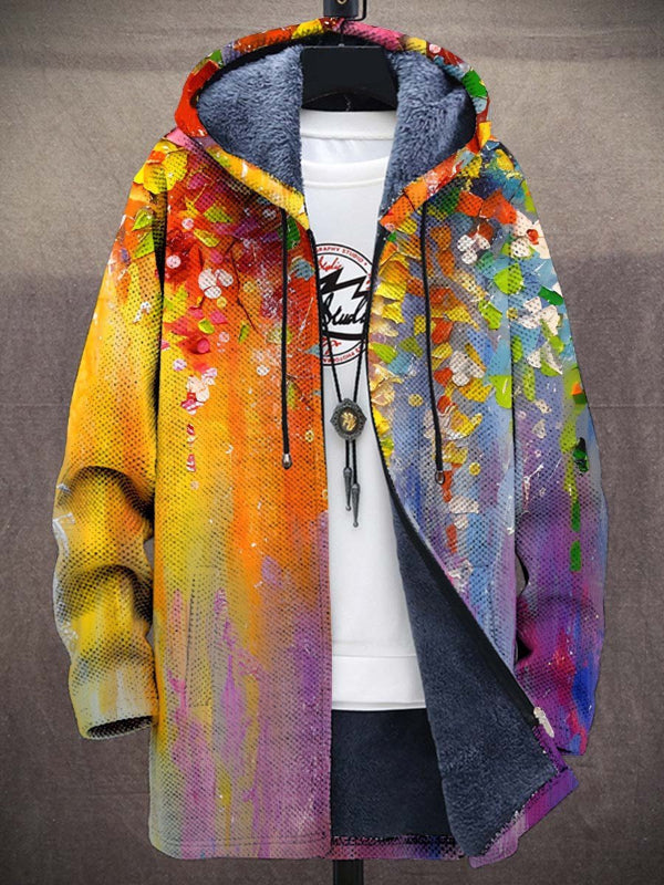 Bryony | Gilet à Capuche Artistique