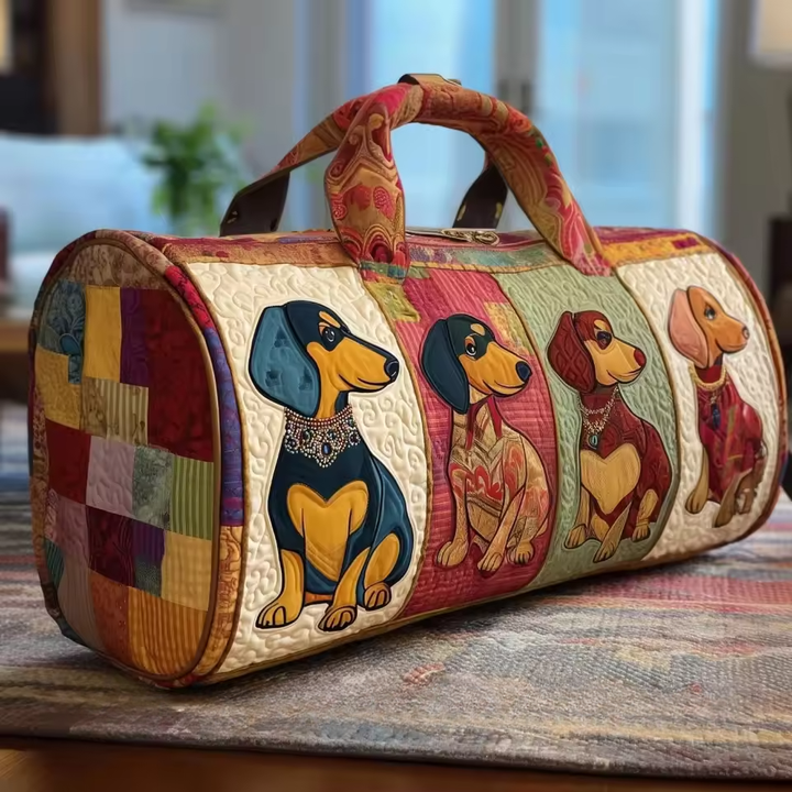 Bertha - Sac de Voyage Artisanal Doux