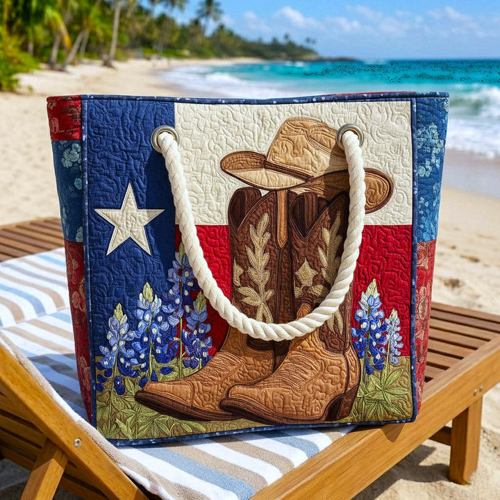 Sac de Plage Matelassé Fierté du Texas
