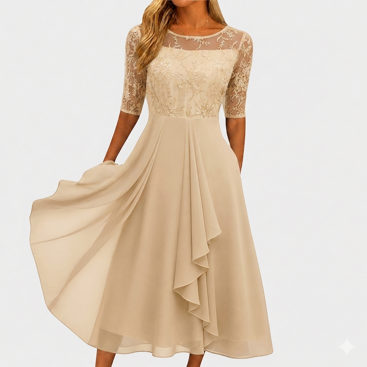 Rhonda | Robe élégante en dentelle