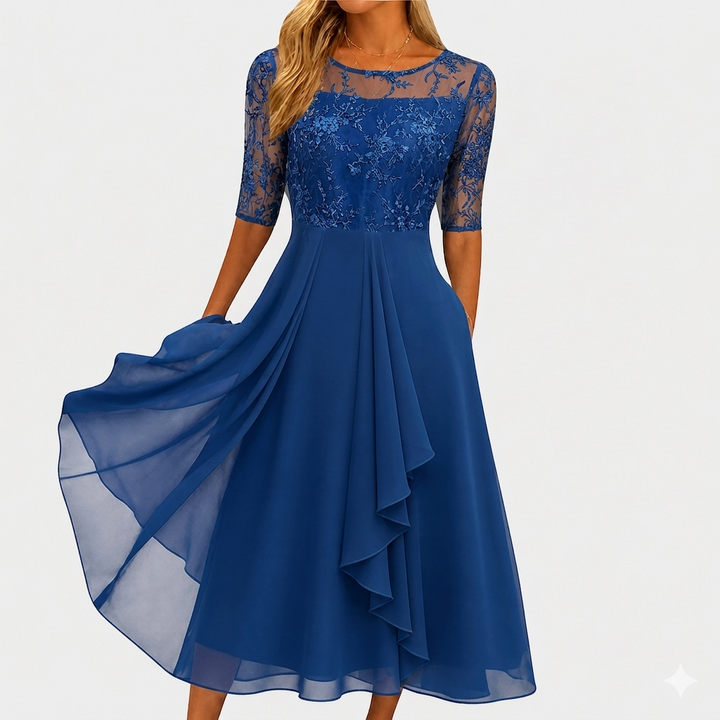 Rhonda | Robe élégante en dentelle