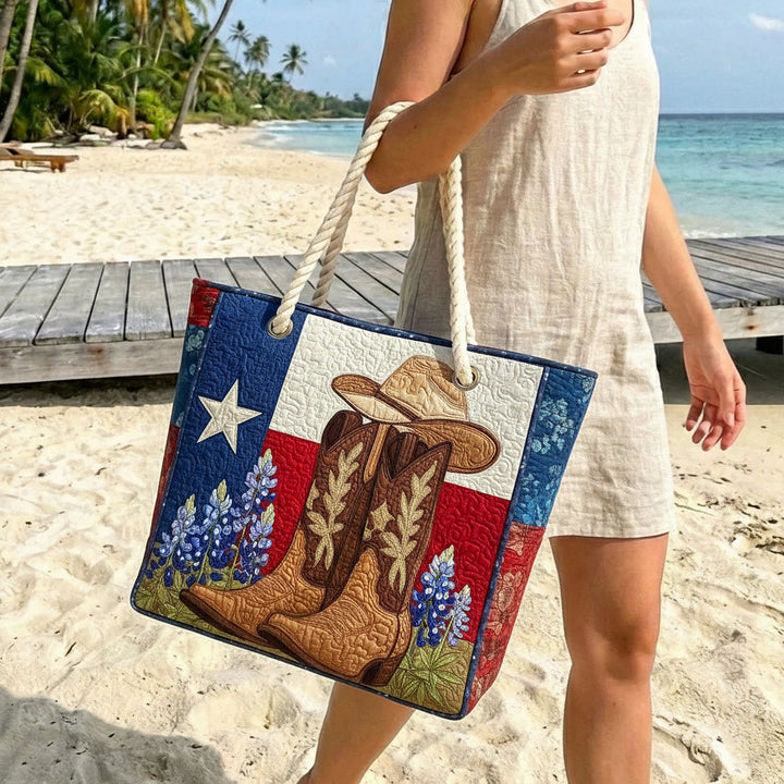 Sac de Plage Matelassé Fierté du Texas
