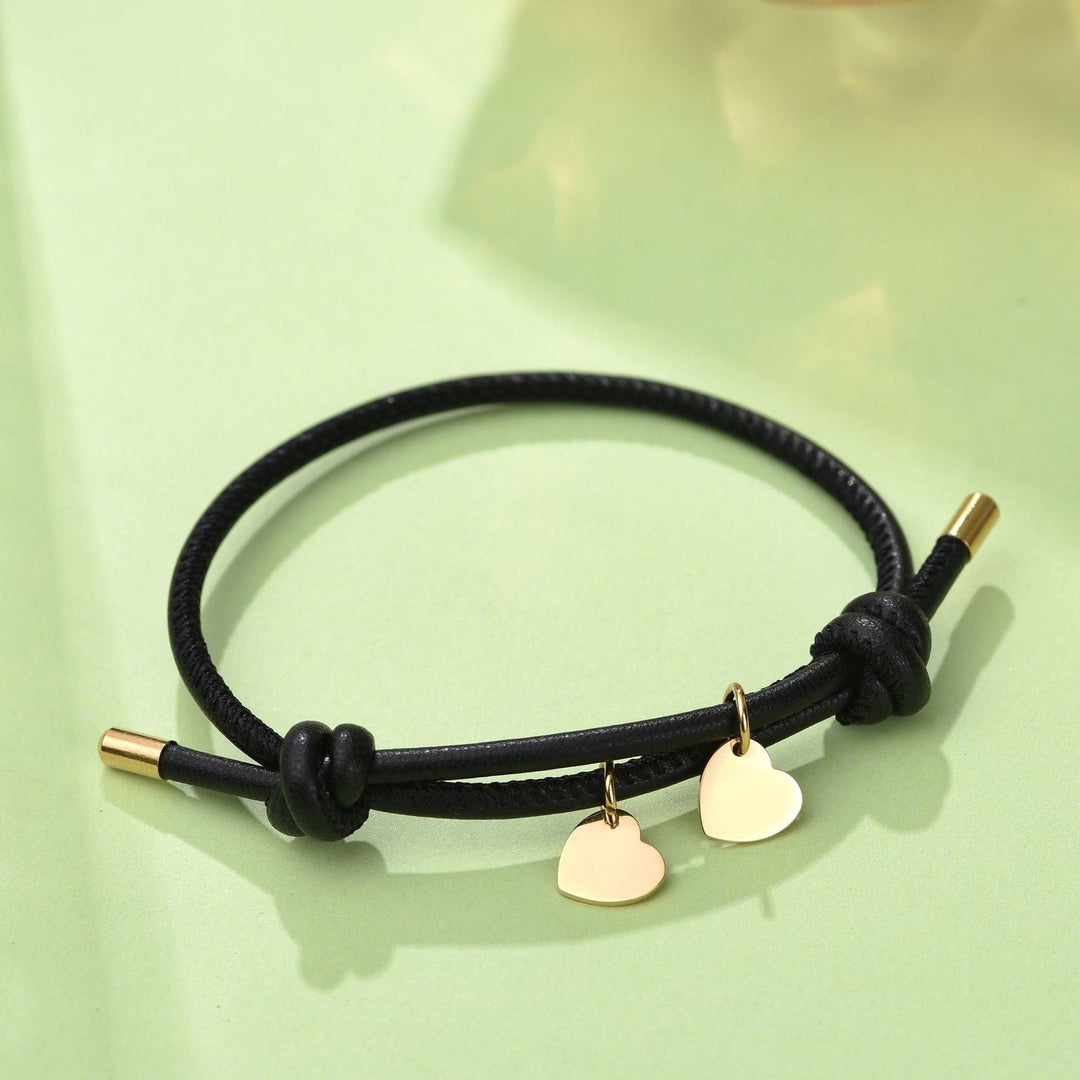 Bracelet Double Cœur – vue