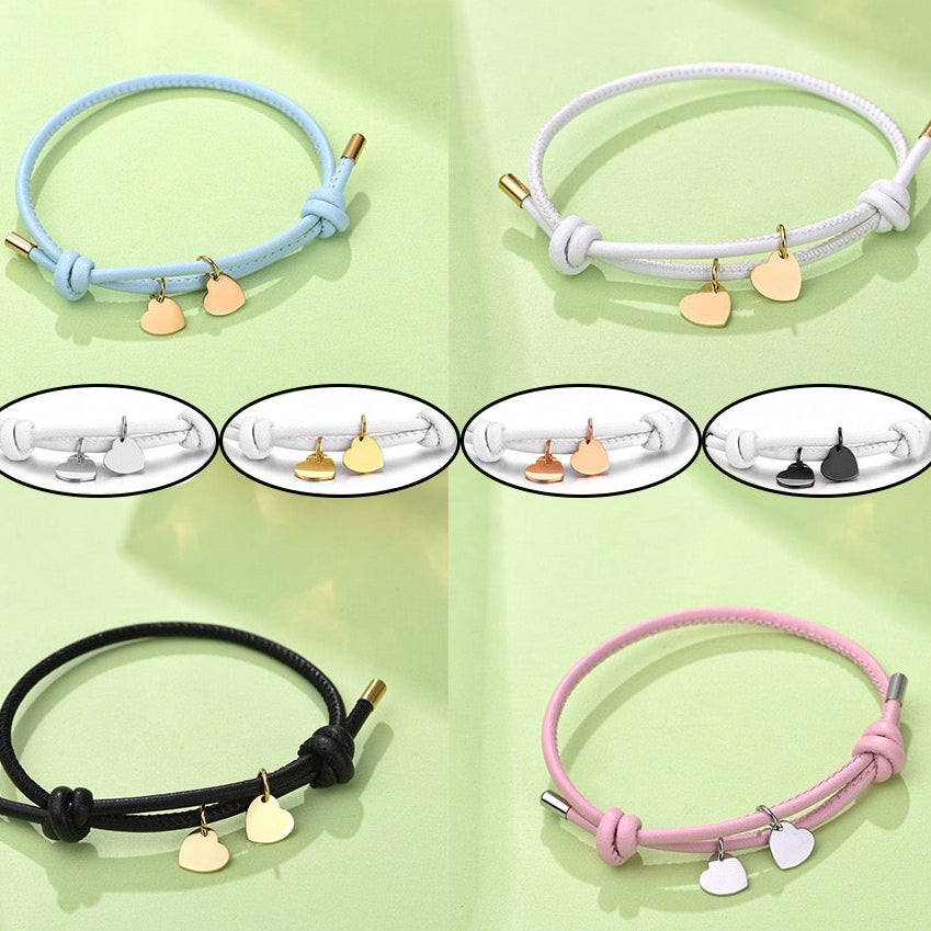 Bracelet Double Cœur – vue
