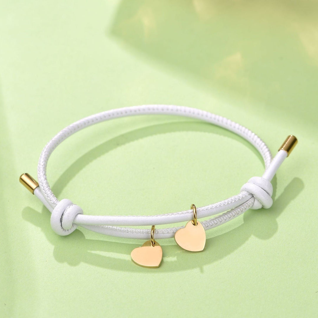 Bracelet Double Cœur – vue
