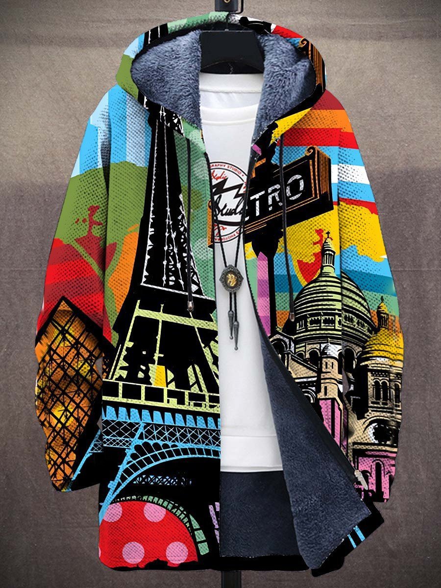 Emerson | Veste à Capuche Artistique Zippée