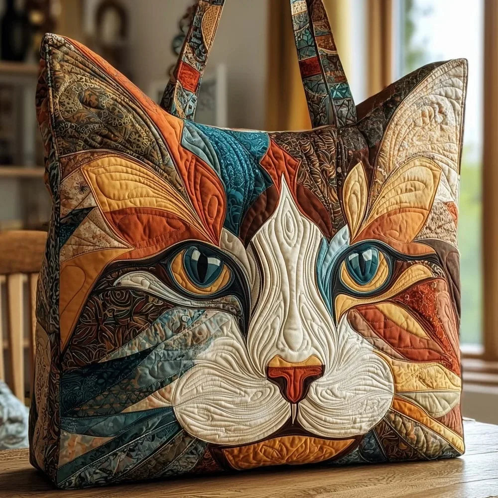 Sac cabas – Chat mosaïque