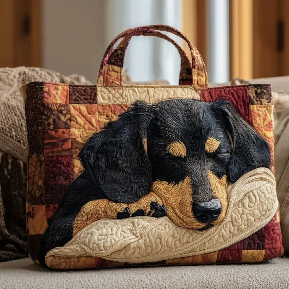 Sac cabas – Teckel endormi