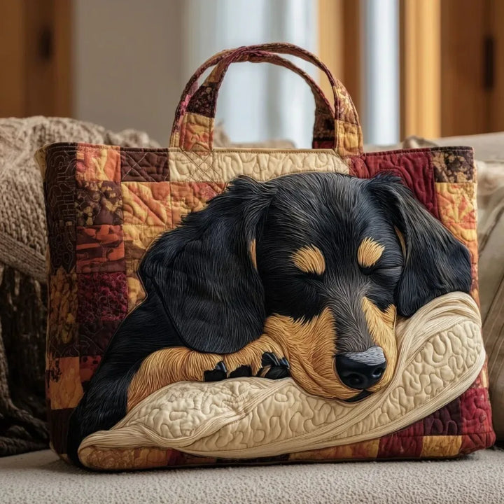 Sac cabas – Teckel endormi