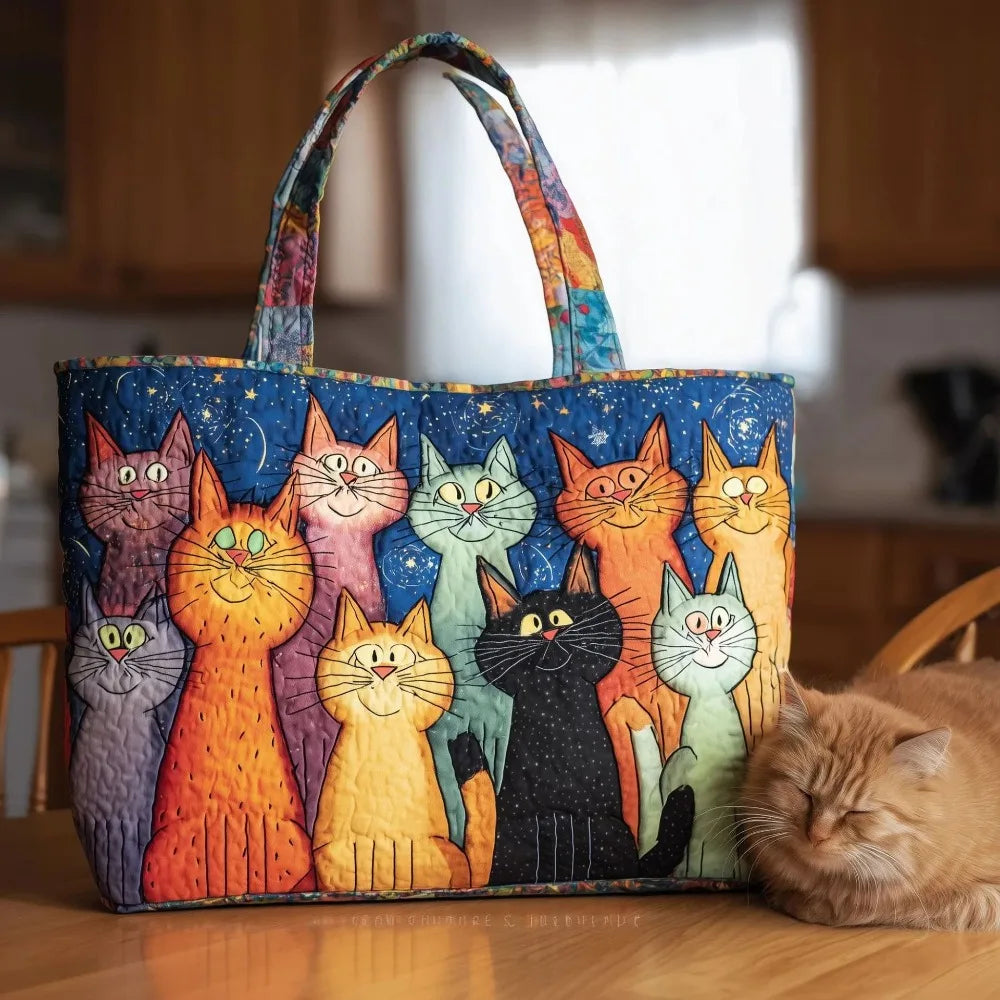 Sac cabas – Ribambelle de chats