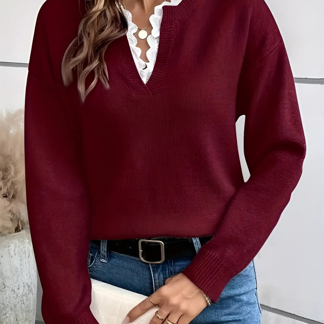 Léonie™ | Pull Élégance Désirée