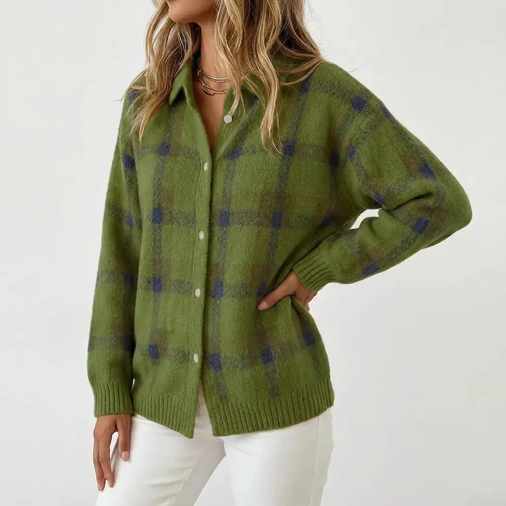 Cardigan confortable en laine
