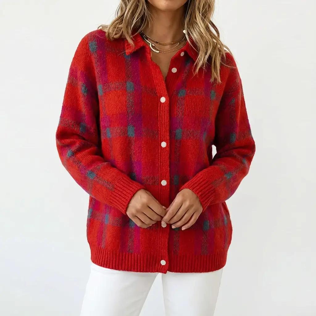 Cardigan confortable en laine