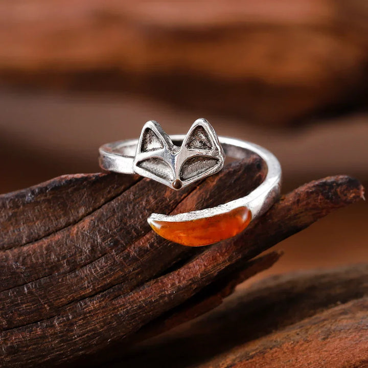 Bague Ajustable Esprit Renard Vintage