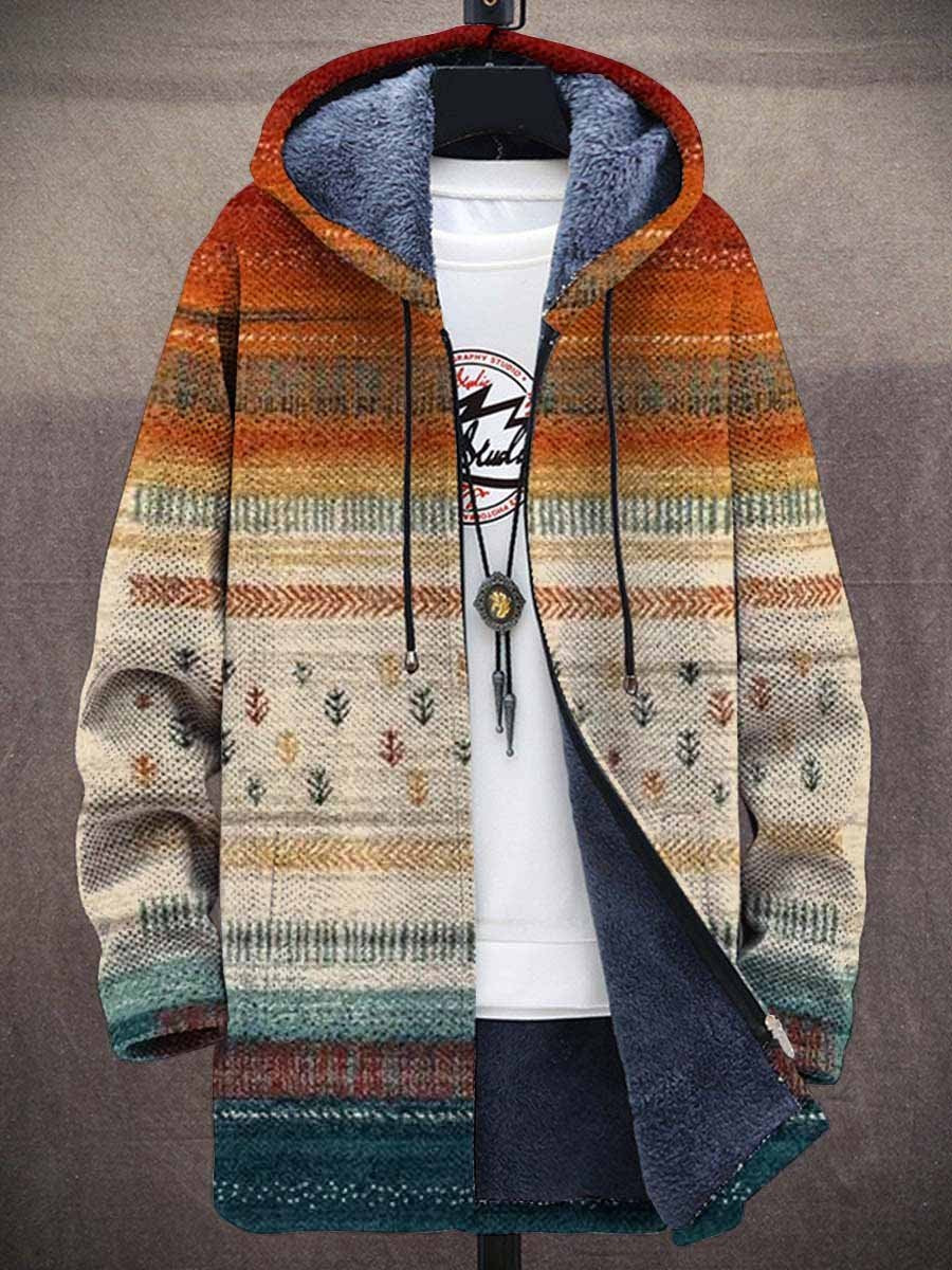 Harriet | Manteau Cardigan à Capuche Artistique