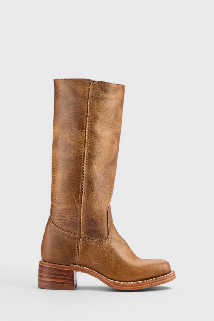 Grace - Bottes en Cuir Isolées au Style Intemporel