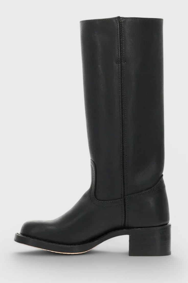Grace - Bottes en Cuir Isolées au Style Intemporel