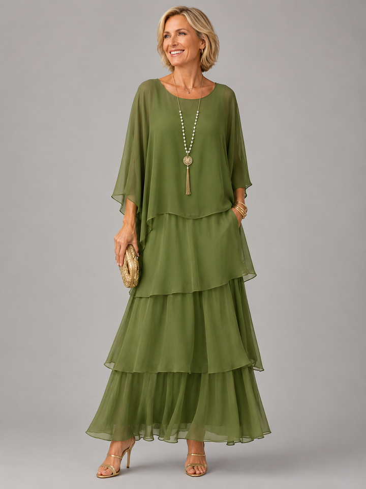 Lara | Robe Maxi Fluide Élégante