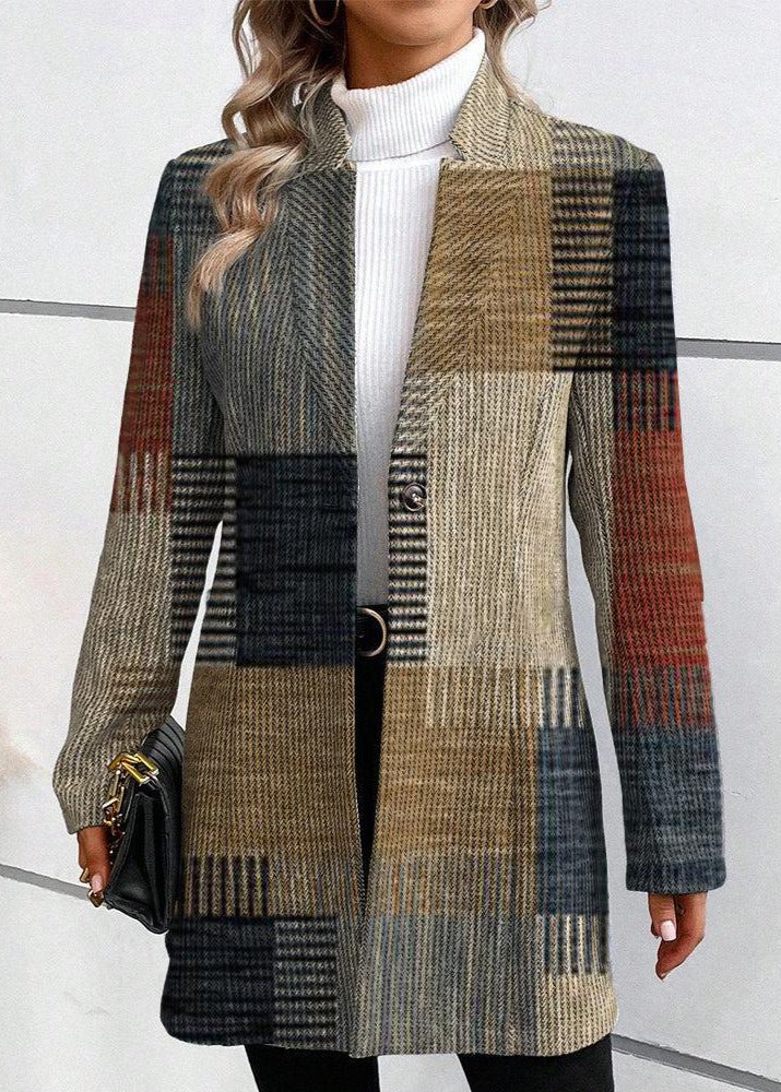 Jill | Blazer Élégant à Motifs