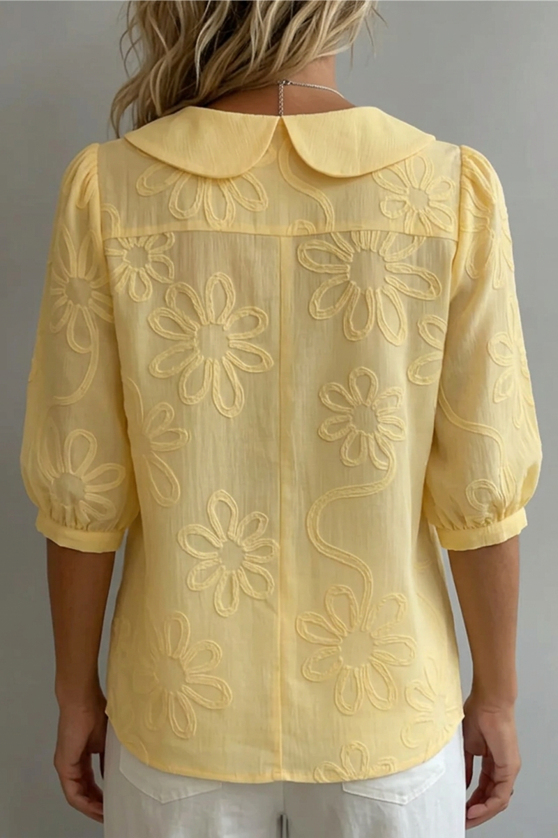 Maria | Blouse Fleurie Élégante