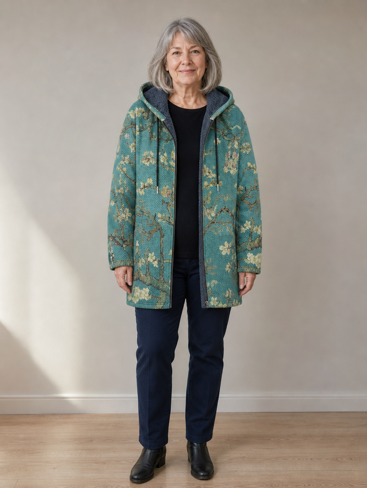 Vincent | Cardigan à Capuche Artistique