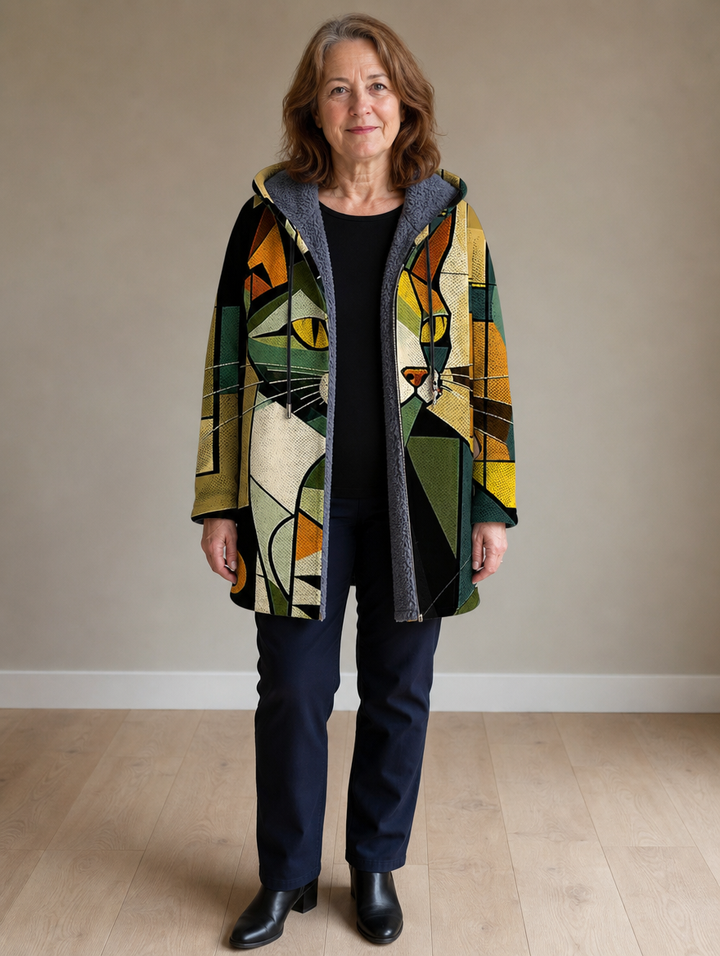 Preston | Veste à Capuche à Imprimé Artistique
