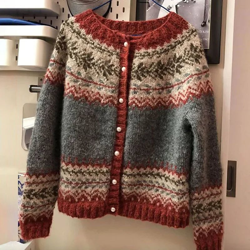 Atasha | Cardigan Vintage Douillet